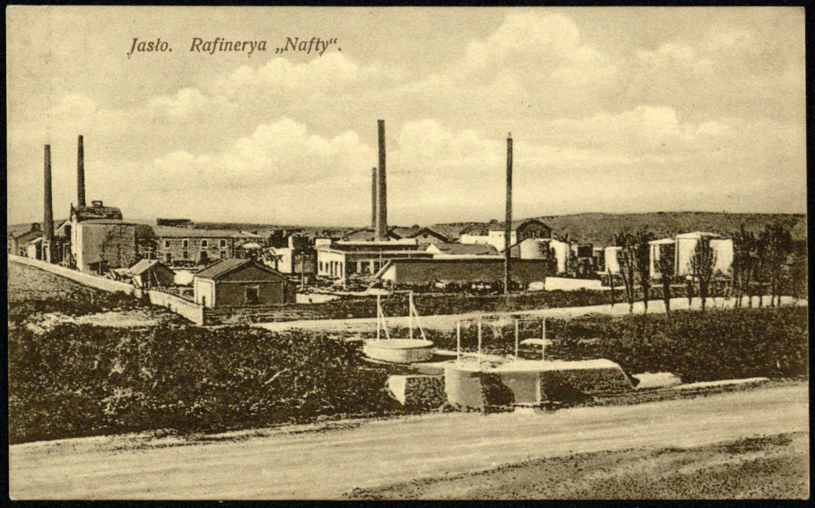 Rafinerya „Nafty” (rafineria ropy), światłodruk przemysłowy