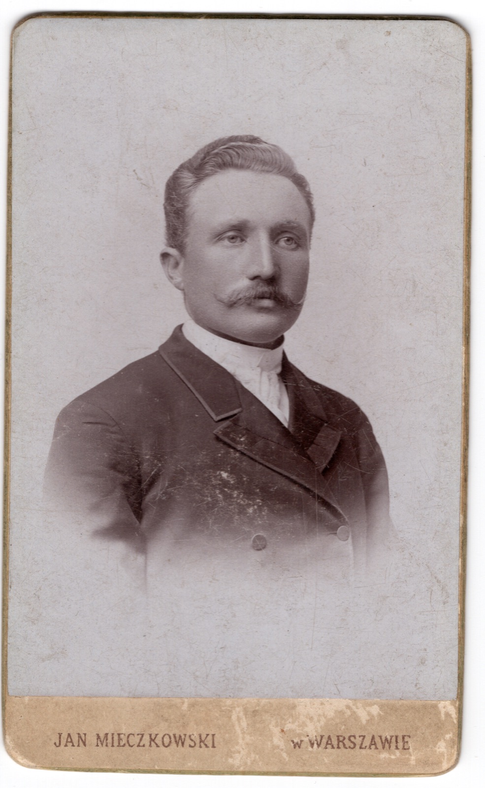 portret młodego mężczyzny („od brata Józefa”, ok. 1893)
