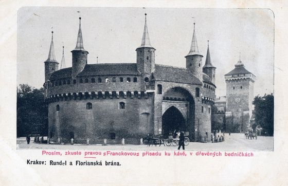 Barbakan w reklamie cykorii Francka
