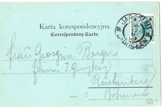 Odwrocie karty: Śnieg na Rondlu, list do Liberca