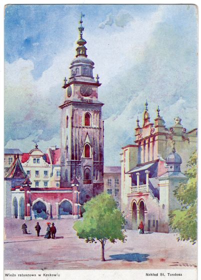 Ratusz w akwareli, nakład Tondosa