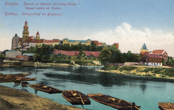Wawel widata de Vistulo