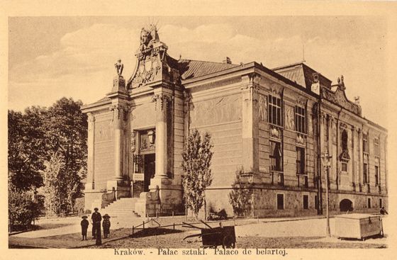 Palaco de belartoj, list w esperanto