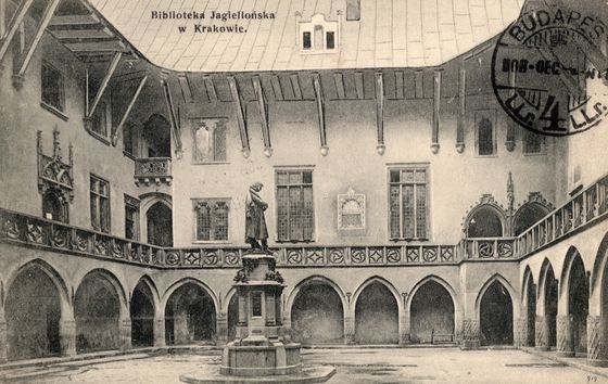 Z dziedzińca Jagiellonki do Budapesztu