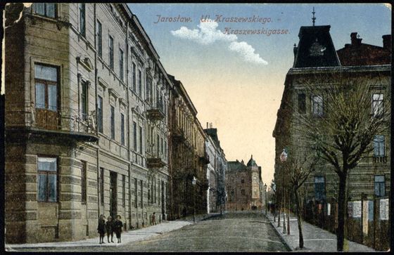Kraszewskiego z kaszetem szpitala rezerwowego
