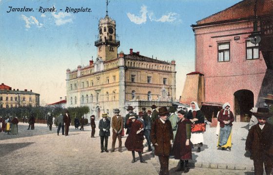 Targ na Rynku, poczta polowa IR 93