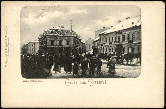 Zimowa winieta z Placu Reformackiego