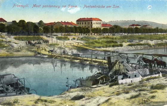 Most pontonowy wysłany w 1940