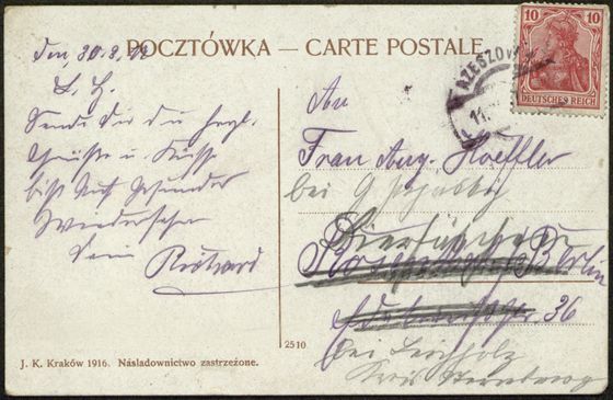 Odwrocie karty: Szyldy kupieckie przy Franciszkańskiej