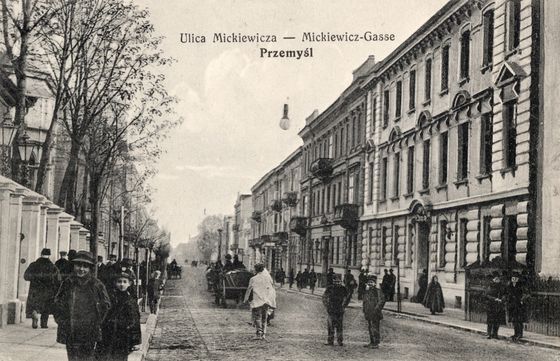 Dorożka na Mickiewicza, listopad 1913