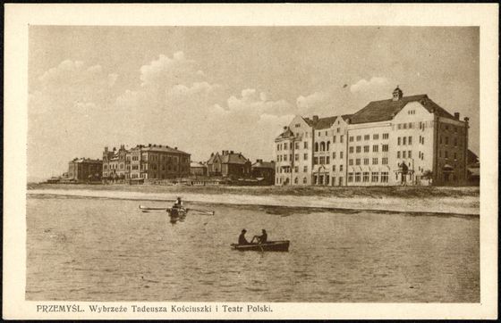 Wybrzeże Kościuszki z Teatrem Polskim