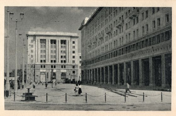 Marszałkowska Dzielnica Mieszkaniowa, 1952