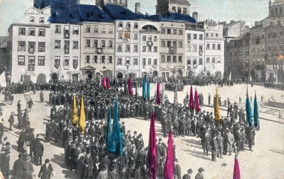 Pochód cechów w rocznicę Konstytucji 3 Maja