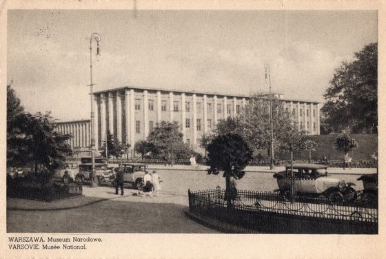 Muzeum Narodowe, przesyłka Feldpost