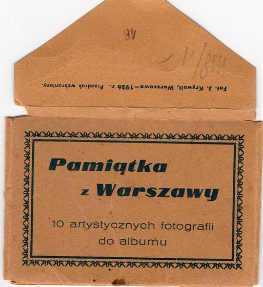 Koperta kompletu fotografii Krywulta