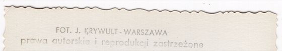 Odwrocie karty: Belweder z albumowego zestawu Krywulta